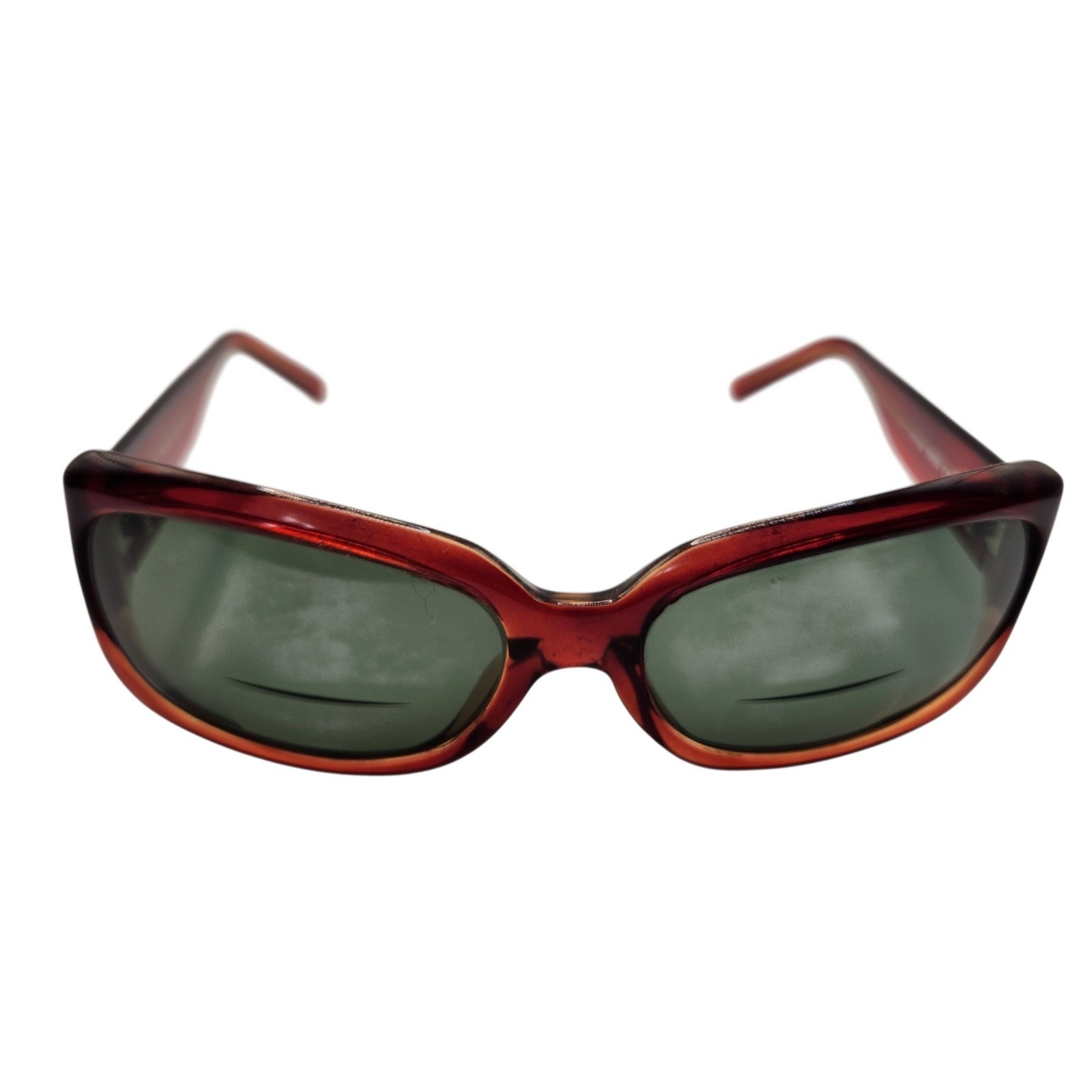 Joan Collins Sunglasses 9994 Burgundy Rectangle Womens 59 18 130 Vintage